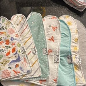 Copper Pearl bandanas. Set of 7. Gently used. Some wash wear no stains